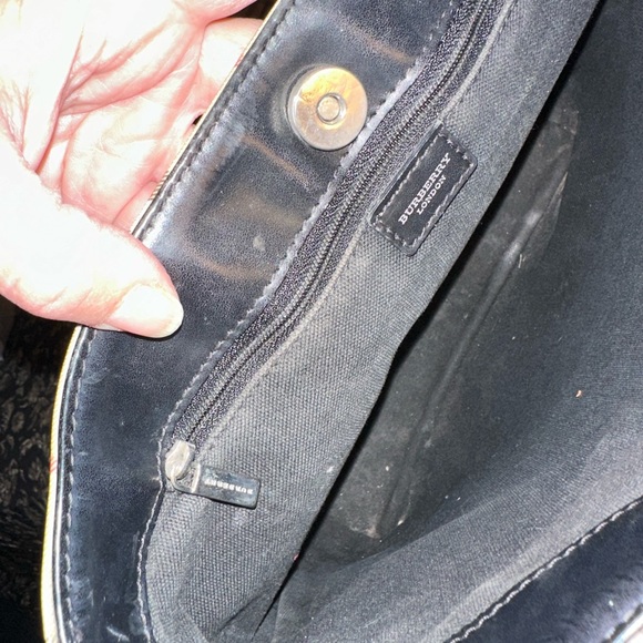 BURBERRY Nova Check Coated Canvas Small/Medium Tote Bag 100% Authentic - Picture 8 of 10